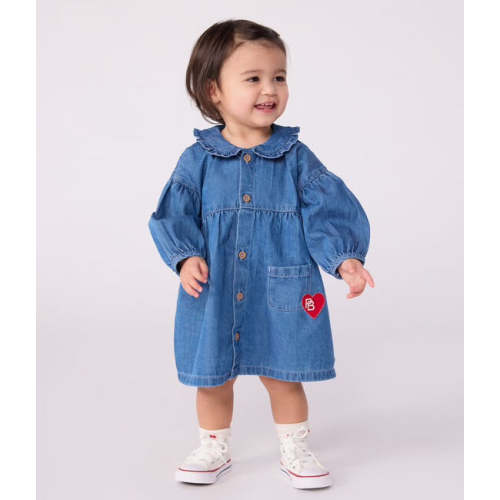 Petit Bateau - Robe Manches Longues (Bébé)