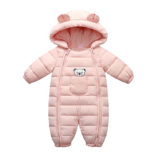 Bixock Kids Fall Winter Clothes,Toddler Boys and Girls Rompers,Winter Newborn Baby Boys and Girls Plus Velvet Thick Warm Jumpsuit Coat