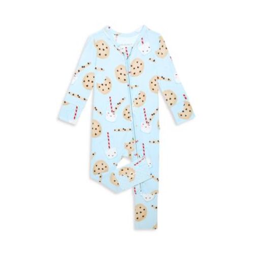 Unisex Chocolate Chip Cookies Convertible One Piece Jumpsuit Footie - Baby
