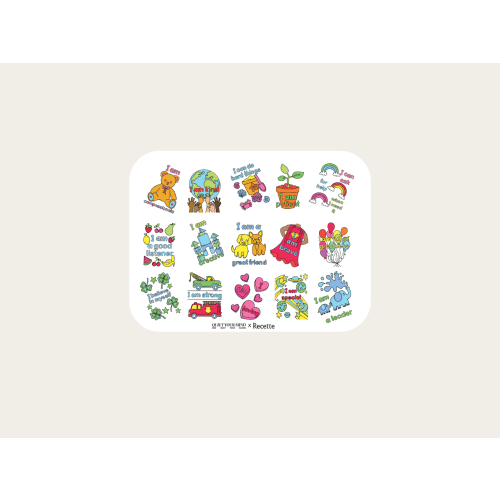 Affirmation Silicone Placemat for Kids | Recette x Quiet Your Mind