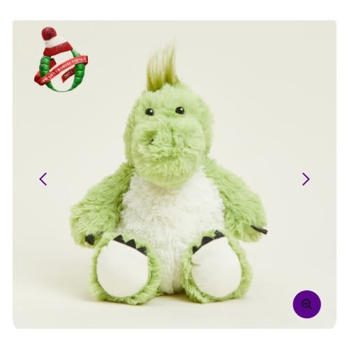 Dinosaur Warmies | Microwavable Dinosaur Warmies Stuffed Animal | Warmies USA