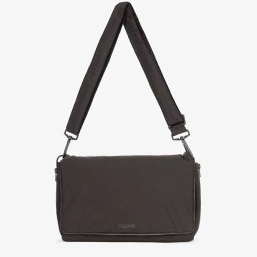 Convertible Stroller Caddy Crossbody - BLACK