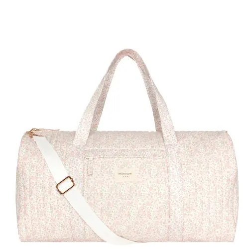 antique floral weekender bag – minnow