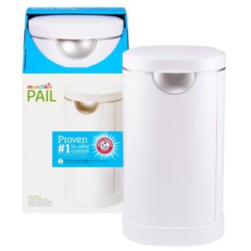 Munchkin PAIL Diaper Pail, Powered by Arm & Hammer