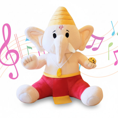 Baby Ganesh Plush (Medium - 11") | Modi Toys