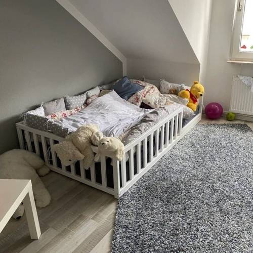 Toddler Floor Bed Wide