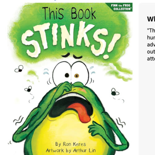 This Book Stinks!: A Funny And Interactive Story For Kids (Finn the Frog Collection®)
