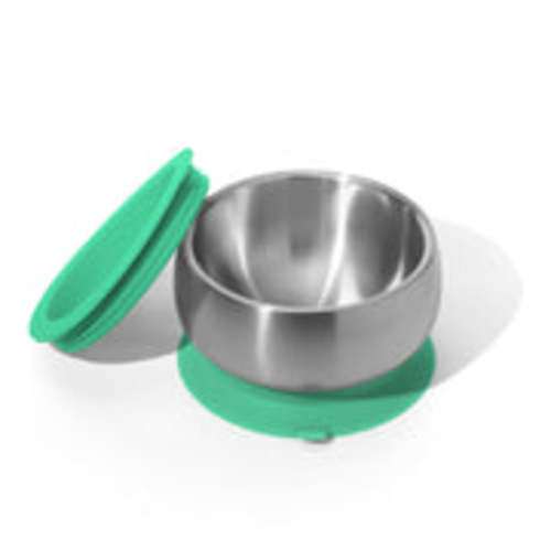 Avanchy | Stainless Steel Baby Bowls - BLW Suction Infant Feeding Bowl