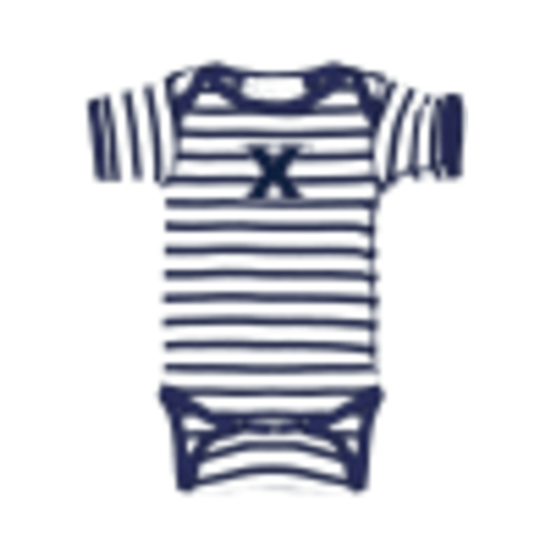 Xavier Xavier Musketeers NAVY Baby Skylar Stripe One Piece - 10190818