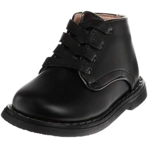 JOSMO Baby Boys Girls Unisex Walking Shoes First Step Walker Lightweight Synthetic Non-Slip High top (Infant-Toddler)