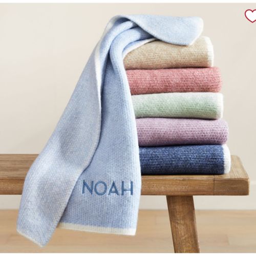 Border Baby Blanket