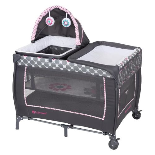 Baby Trend Lil' Snooze Deluxe II Nursery Center, Twinkle Twinkle Little Moon