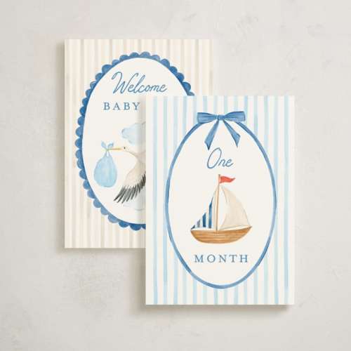 Journey Baby Milestone Cards by Sarah Knight