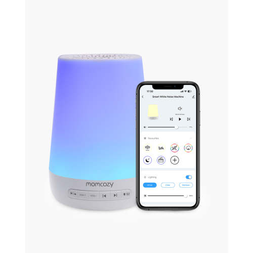 Smart Baby Sound Machine with App Control & Night Light - CA
