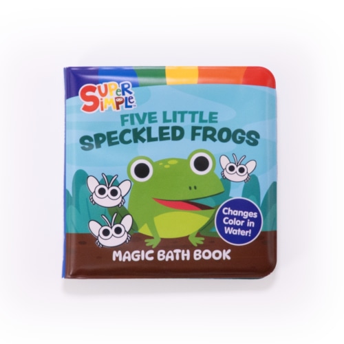 Magic Bath Book - Five Little Specked Frogs