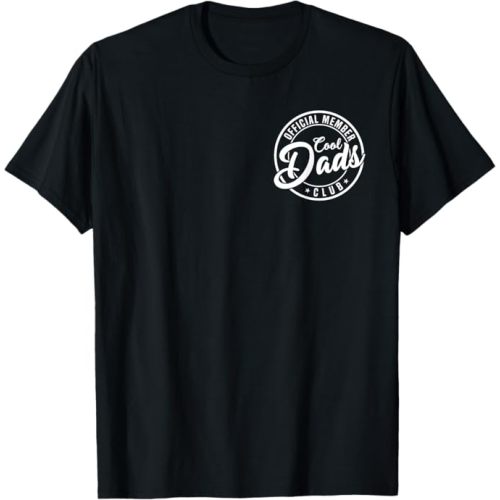 Official Member Cool Dads Club Funny Dad Father's Day T-Shirt