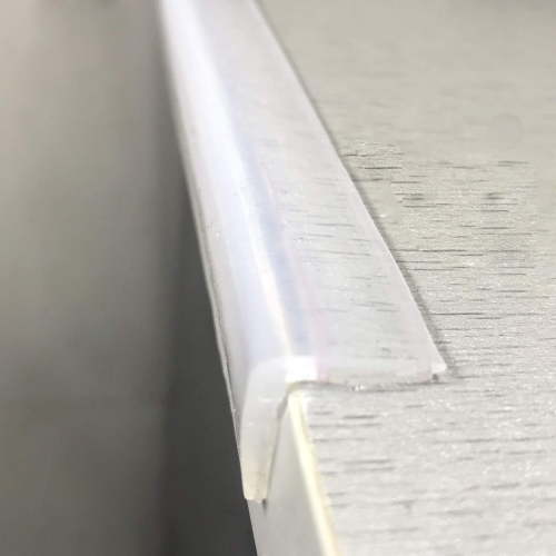 LZLINGMEI Edge Protector 100% Silicone, Baby Proofing Clear Table Corners Guards, Pre-Taped Adhesive Soft for Kids Proof Safety, Wall Furniture Bumper
