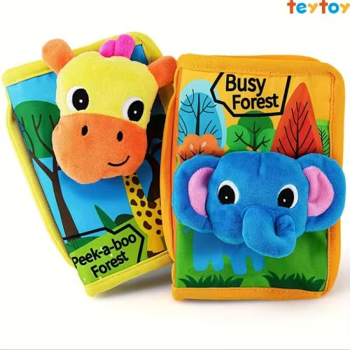 washable cloth books 2pcs high contrast patterns - Temu