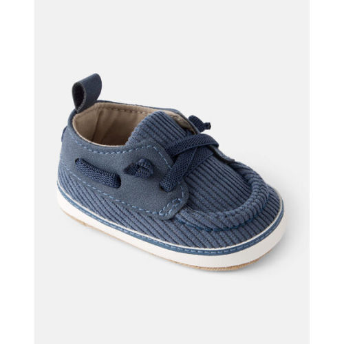 Baby Boy Corduroy Boat Shoes - Blue | Carter's