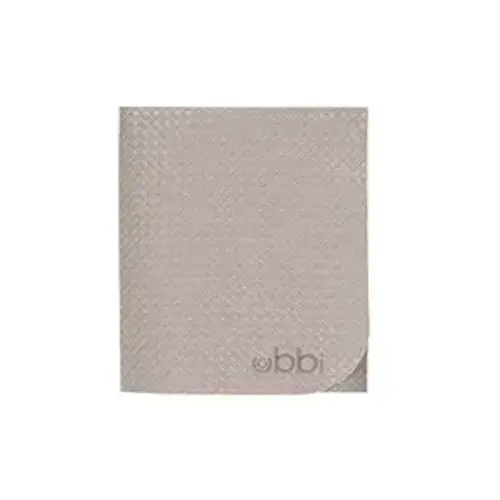 Ubbi On-The-Go Diaper Changing Baby Mat, Soft and Comfortable Diaper Bag Accessory Must Have for Newborns, Easy to Clean, Portable Folding Pad, Baby Traveling Accessories, Taupe