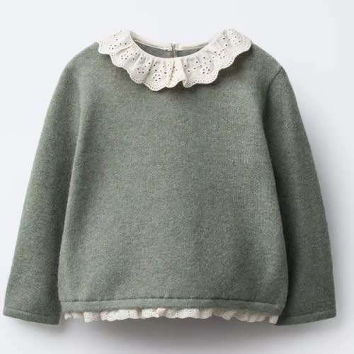LACE KNIT JUMPER - Light green | ZARA United States