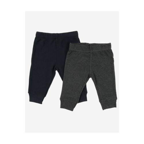 Baby Pants & Leggings Set, Navy Crawling Pant + Colored Legging, 6M