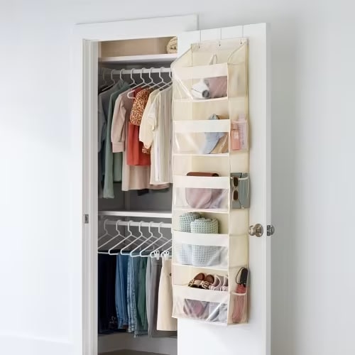 The Container Store 5-Section Overdoor Organizer | The Container Store