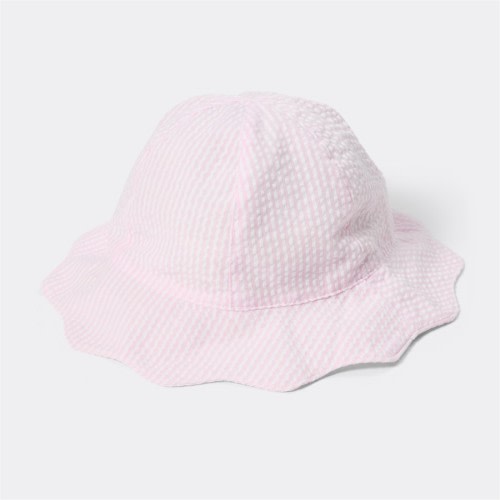 Dymples Baby Striped Bucket Hat - Pink