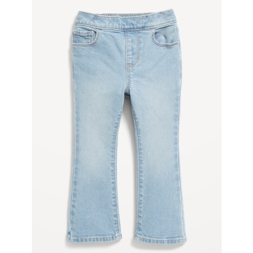 Wow High-Waisted Flare-Leg Pull-On Jeans for Toddler Girls