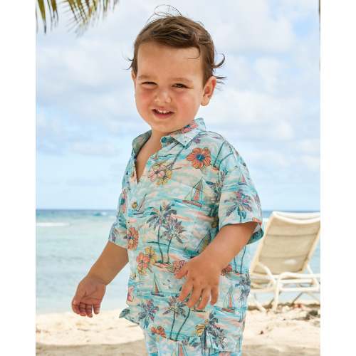 The BVIs - Boys Hawaiian Shirt – Kenny Flowers