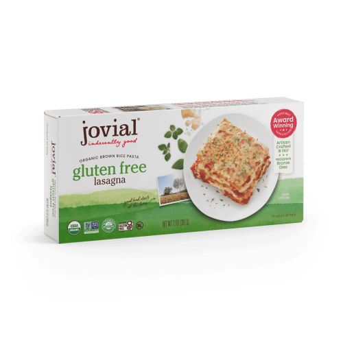Jovial 100% Organic Gluten-Free Brown Rice Lasagna Pasta, 13 oz