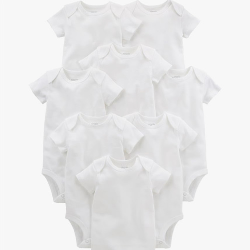 Simple Joys by Carter's Unisex-Baby 8-Pack Short-Sleeve Bodysuit