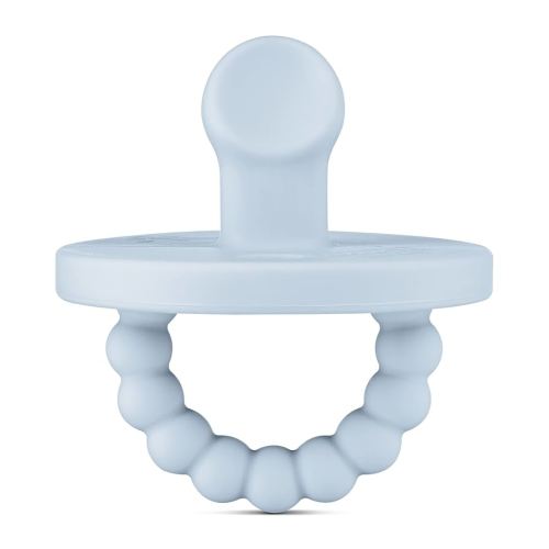 Ryan & Rose Cutie PAT Pacifier Teether (Slant, Blue)