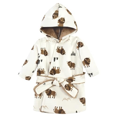 Hudson Baby Unisex BabyMink with Faux Fur Lining Pool and Beach Robe Cover-ups
