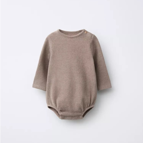 SOFT TOUCH BODYSUIT - taupe brown | ZARA United States