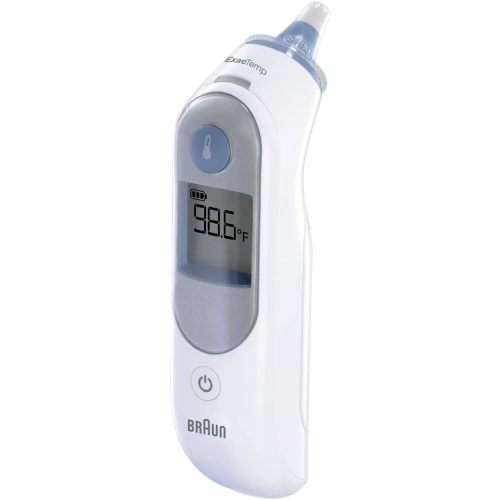 Braun ThermoScan 5 Ear Thermometer, ExacTemp Stability Indicator, Professional Accuracy, Baby & Infant Friendly, Recommended by Pediatricians