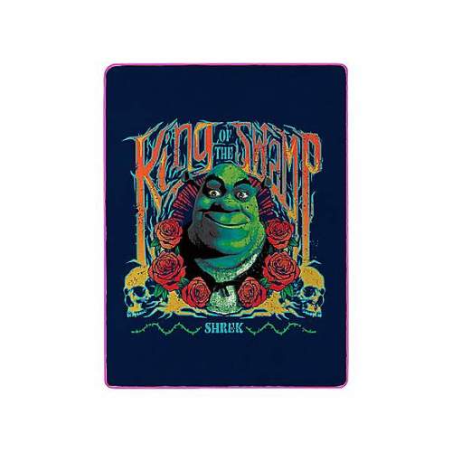 King of the Swamp Fleece Blanket - Shrek