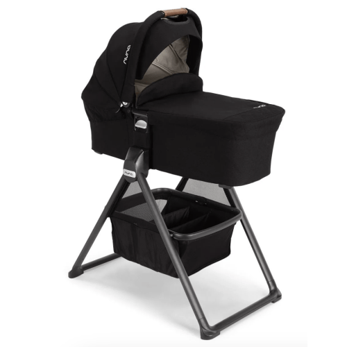 Nuna MIXX Bassinet + Stand in Caviar