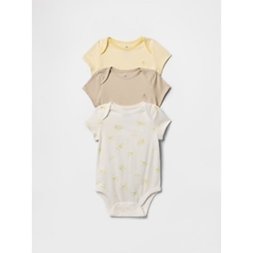Baby First Favorites Organic Cotton Bodysuit (3-Pack) | Gap