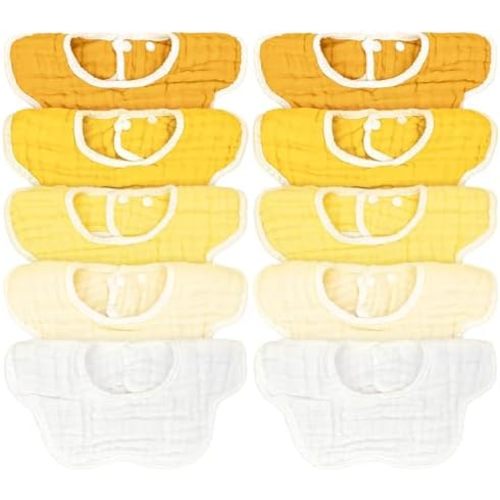 Baby Bibs Muslin Drool Teething Drooling Bibs for Baby Girl Boy Muslin Cotton