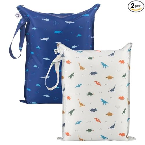 Mess Proof Wet Bags | 2-Pack