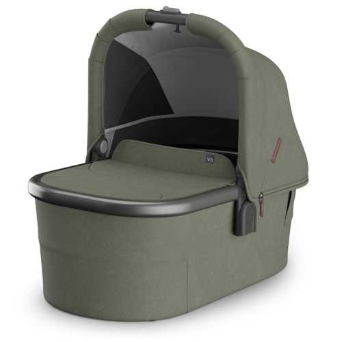 UPPAbaby Vista, Cruz, Ridge Bassinet V3 - Evelyn (Meadow Green / Graphite Frame)