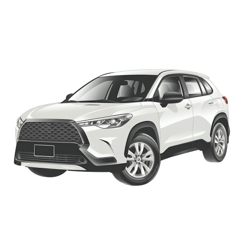 Toyota Corolla Cross Car Window Sun Shades - Rear Door Shades and Trunk side windows