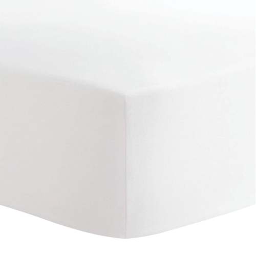 Baby Crib Fitted Sheet - Plain White