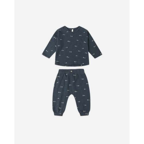 Long Sleeve Tee + Pant Set || Star – Rylee + Cru