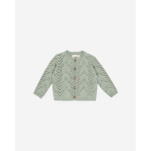Knit Cardigan || Sage