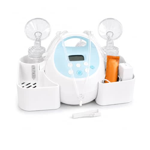 Breast Pump Caddy for Spectra S1/S2 Plus Breast Pump | With Tube Cap Puller&Hose Clip, Organize And Simplify Your Pumping Journey, Making It Easier, Ideal Gift For New Moms