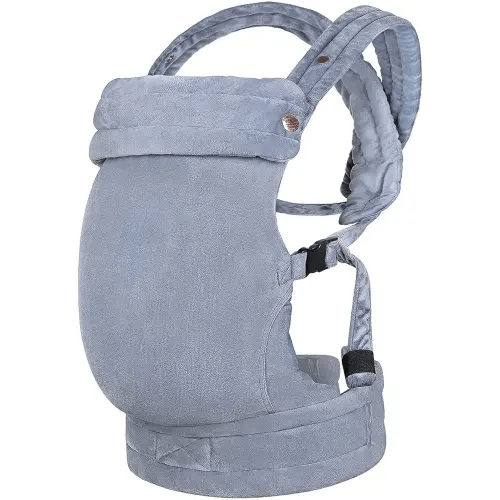 Baby Carrier for Newborn to Toddler, 7-35 lbs Weight Capacity, Ergonomic Backpack Design, Front and Back Facing Options, Blue