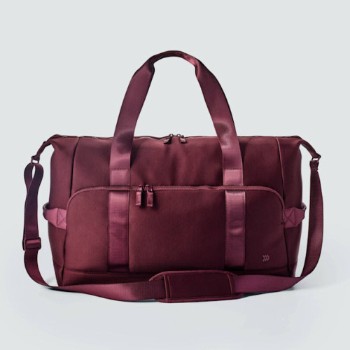 Faux Neoprene Weekender Bag