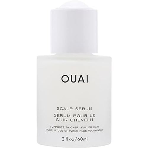OUAI Scalp Serum - Balancing Hair Serum with Red Clover Extract, Siberian Ginseng and Peptides for Thicker and Fuller-Looking Hair - Paraben, Phthalate and Sulfate Free Scalp Care (2 Fl Oz)